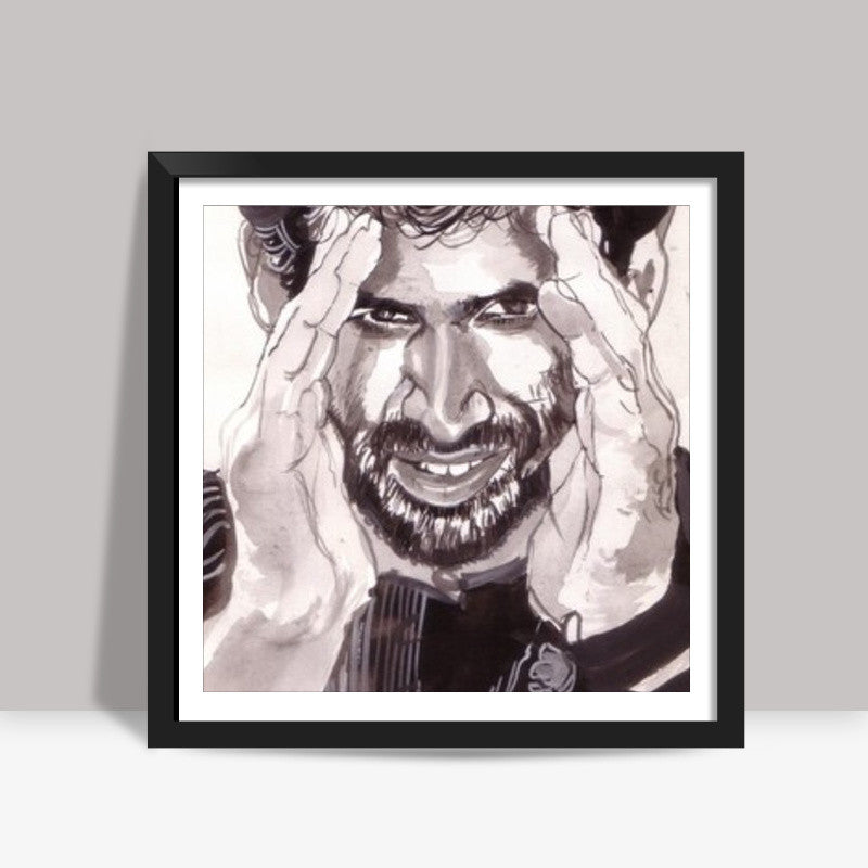 Bollywood star Aditya Roy Kapur lets love lead the way Square Art Prints