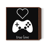 Gamers True Love - Valentines Day Square Art Prints