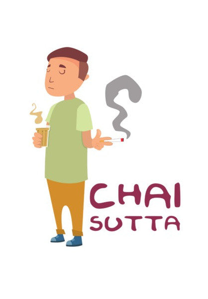 Wall Art, Chai Sutta White Wall Art