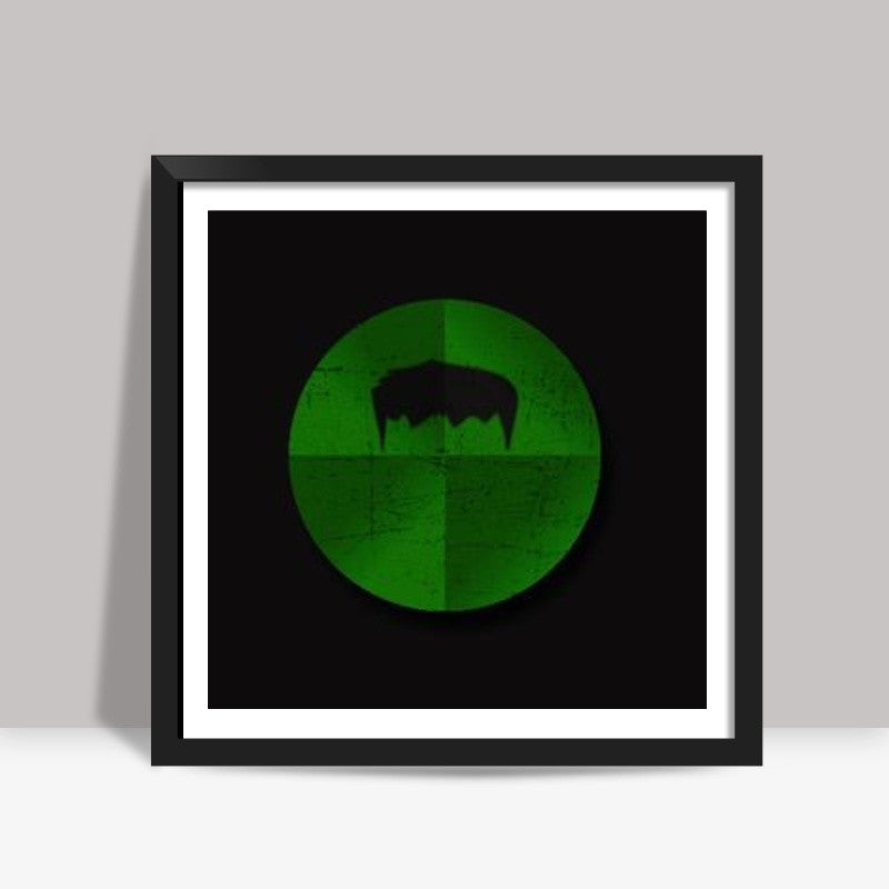 Hulk paper Square Art | Alok kumar