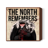 The North Remembers Game of Thrones Square Art