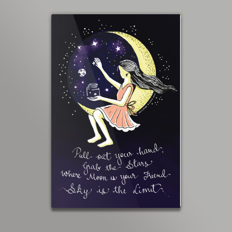 The Dream ygirl Series Sky is the Limit Wall Art