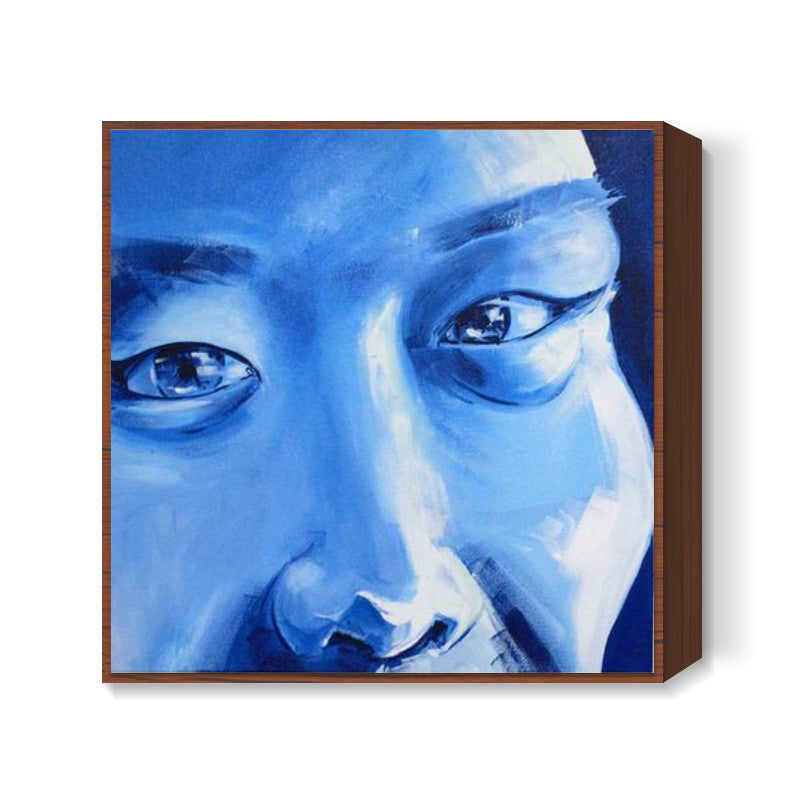 Inquisitive - Painting Square Art Prints