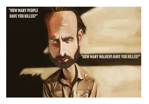 Wall Art, The Walking Dead | Rick Grimes Wall Art