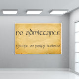 Lord of the rings Bilbo Baggins quotes  Wall Art