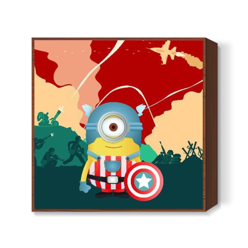 Minion Captian America Artwork