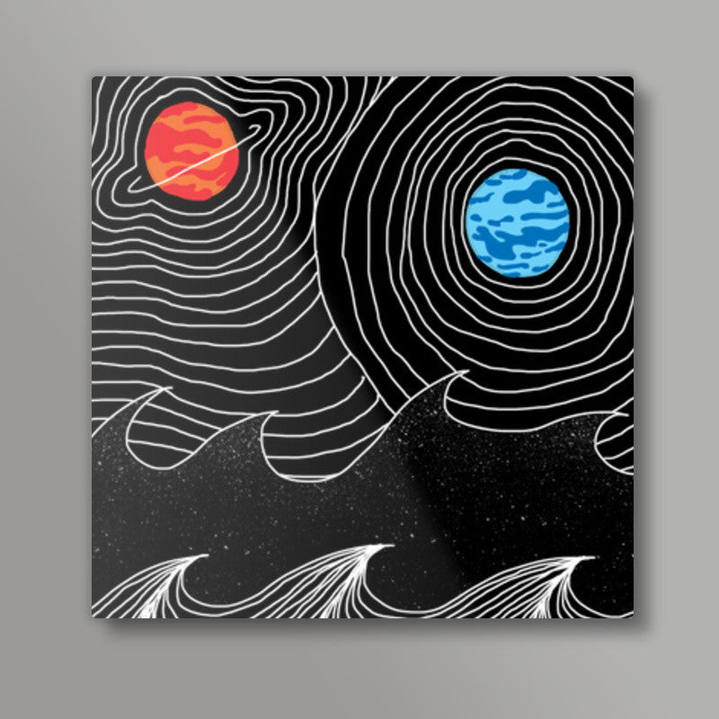 Untamed Square Art Prints