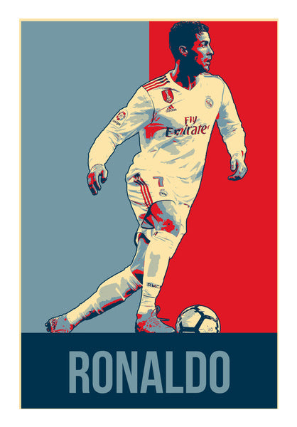 Portugal Cristiano Ronaldo Fifa 2018 | #Footballfan Wall Art