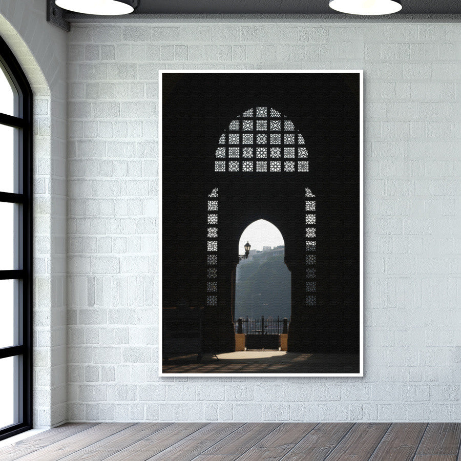 The Gateway Crochet Wall Art