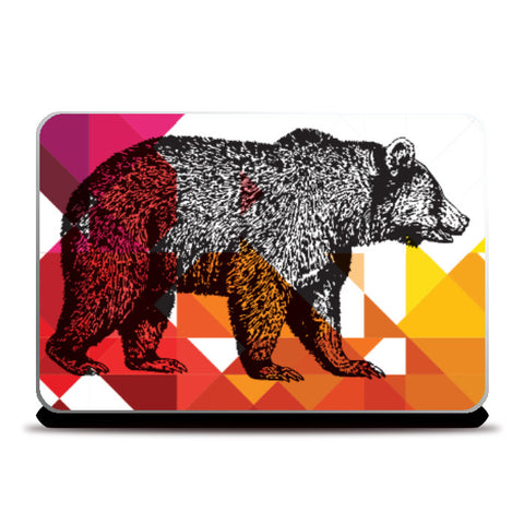Laptop Skins, Bear With Me Laptop Skin | Lotta Farber, - PosterGully