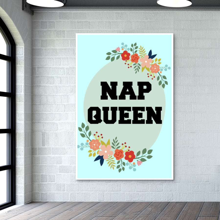 Nap Queen Wall Art