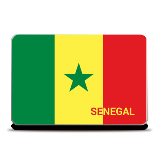 Senegal | #Footballfan Laptop Skins