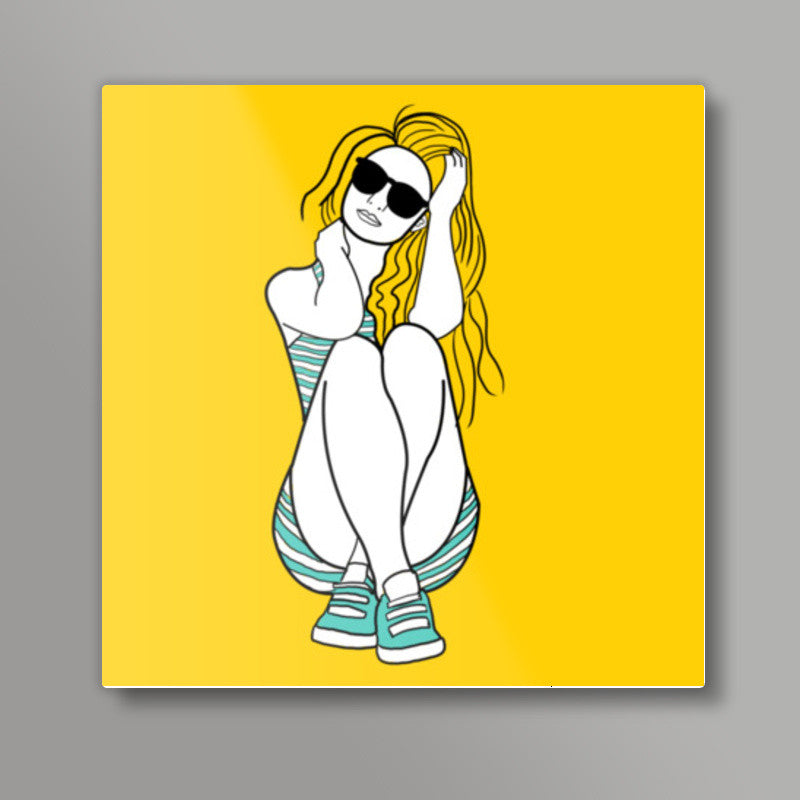 yo! Square Art Prints