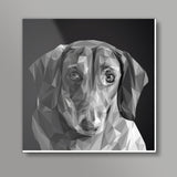 Dachshund ( Dog Lovers) Square Art Prints