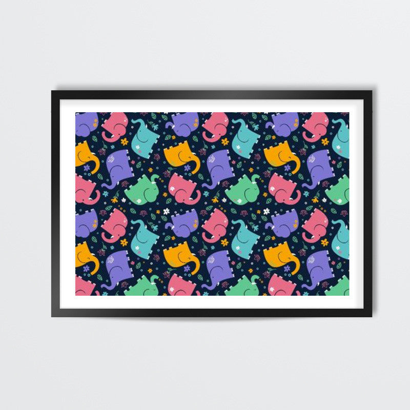 Baby Elephants Wall Art