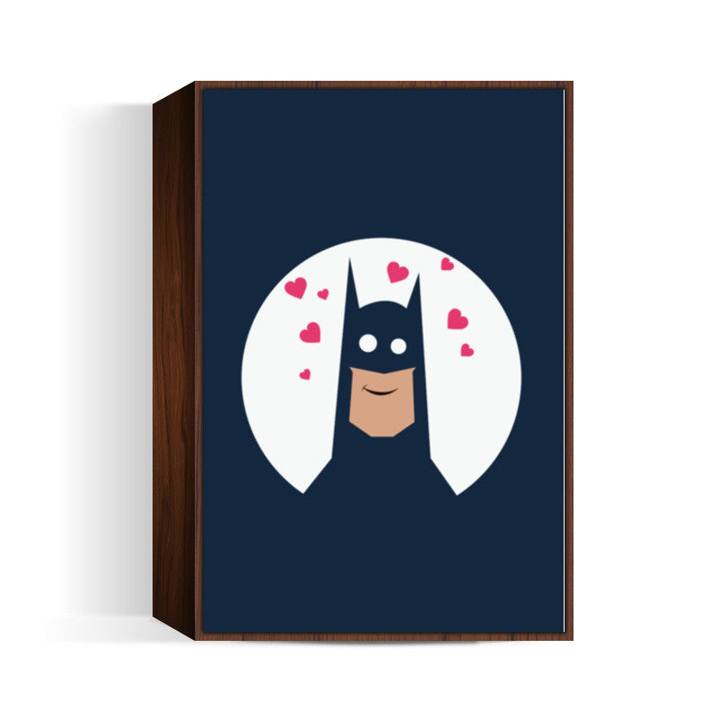 Batman Love Wall Art