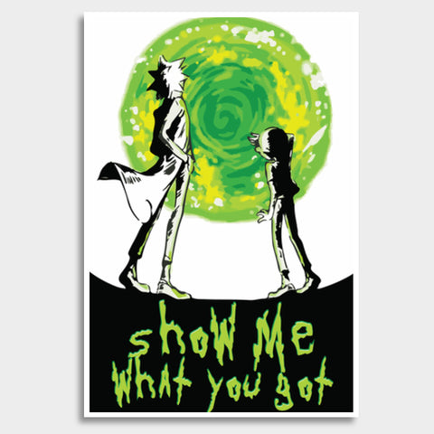TV Show Rick And Morty HD Wall Giant Poster