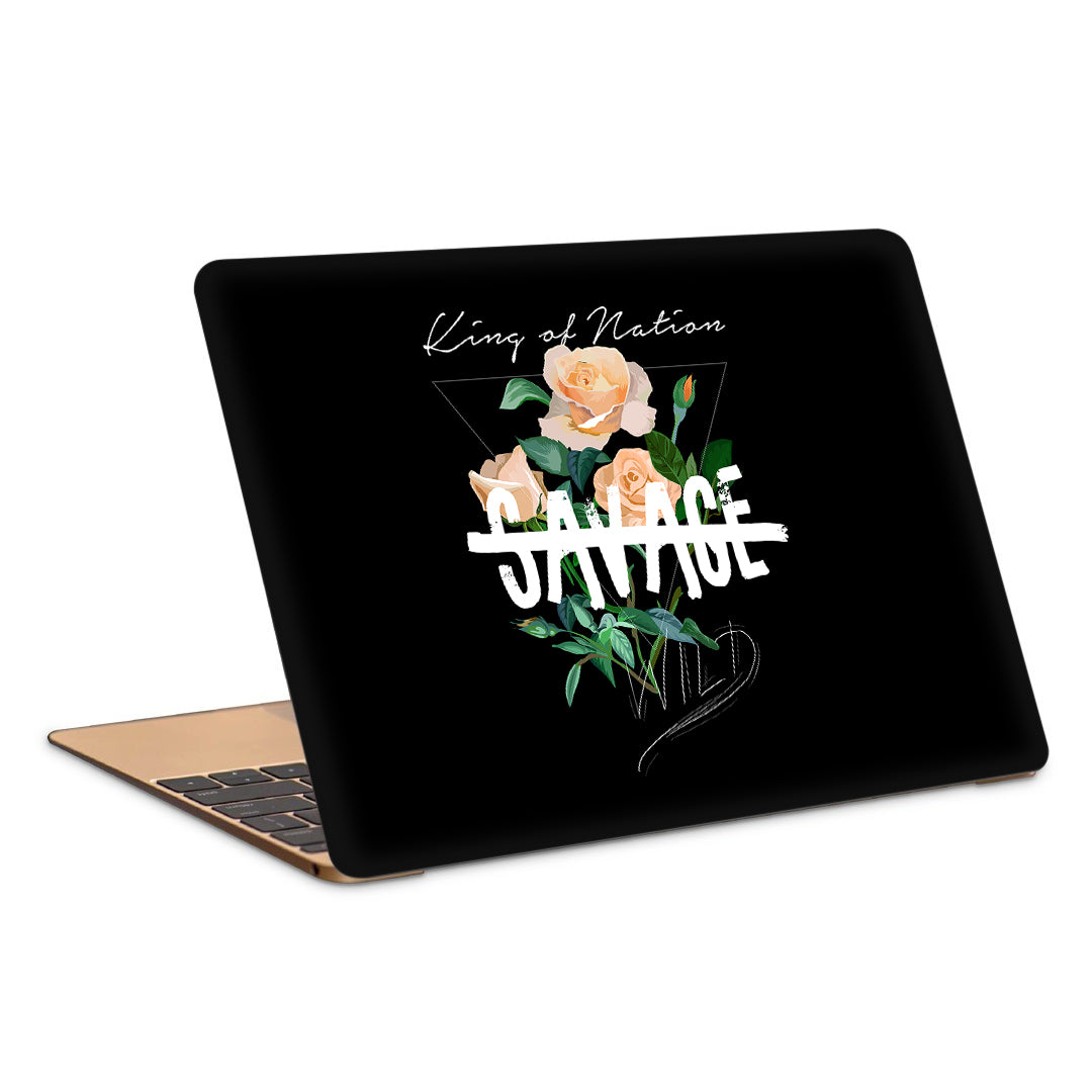 King Of Nation, No Savage, Wild Laptop Skin