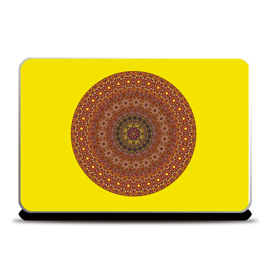 Floral Indian Pattern Laptop Skins