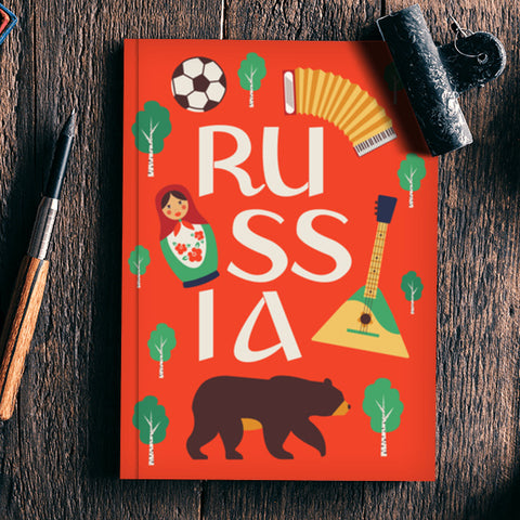 Russian Symbols Fifa 2018 | #Footballfan Notebook