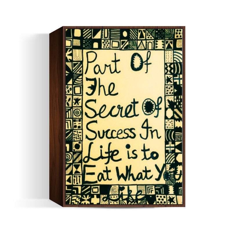 Secret to Success Wall Art