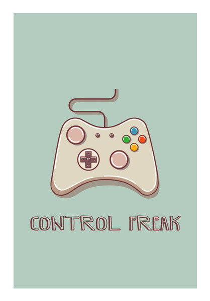 Control Freak Wall Art