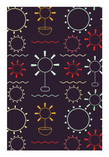 Geometric Art Seamless Art PosterGully Specials