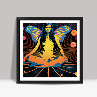 The Butterfly Effect Square Art Prints
