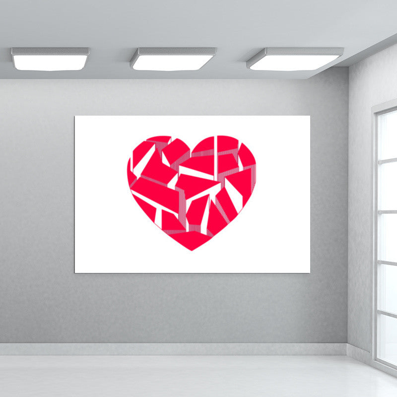 Tectonic Heart ! Wall Art