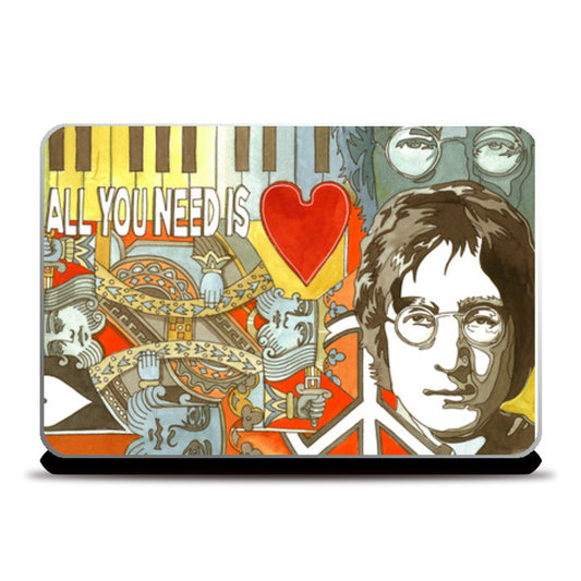 John Lennon Laptop Skins