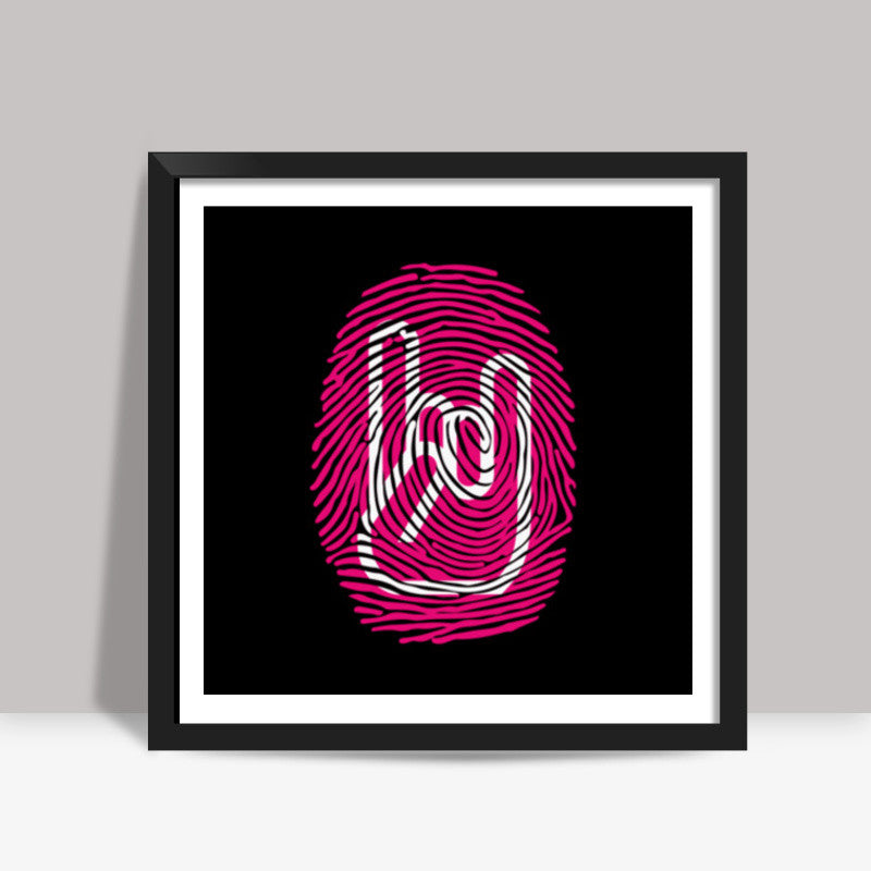 Thumping Rock Square Art Prints