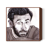 Ranbir Kapoor is dedicated to his craft Square Art Prints