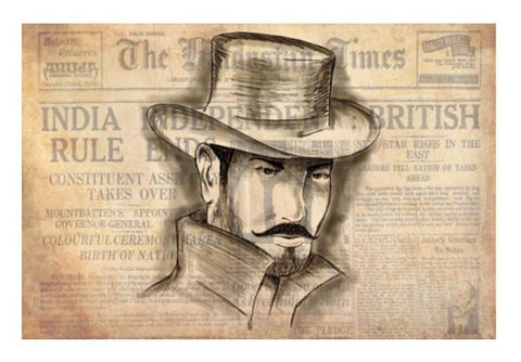 PosterGully Specials, Bhagat Singh 2 Wall Art