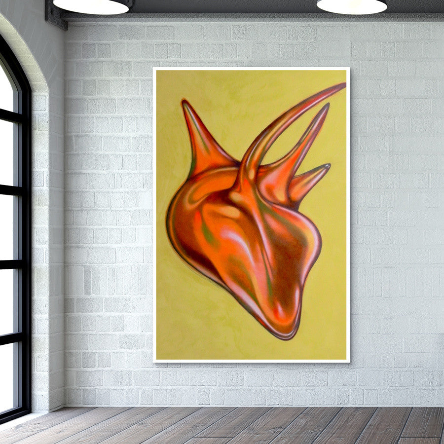 sharp heart Wall Art