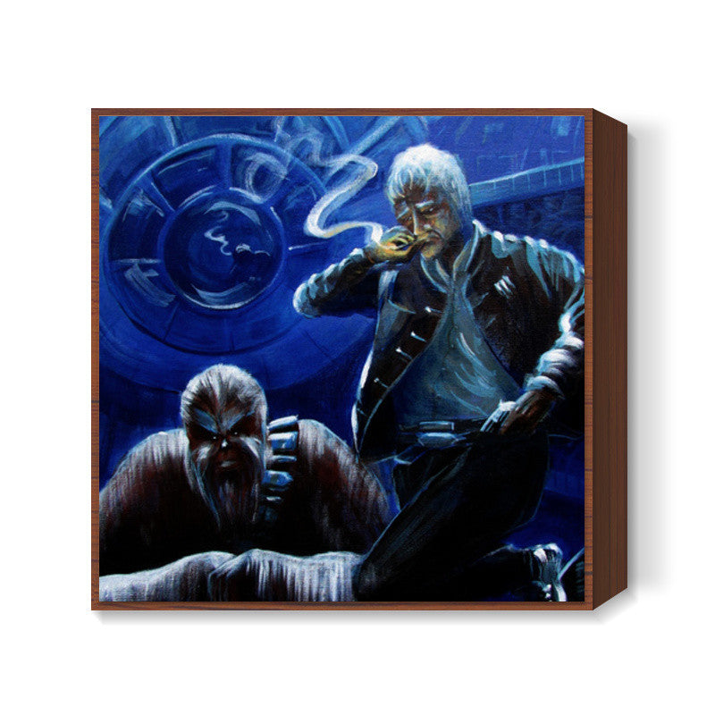 Solo Duo - Painting Square Art Prints