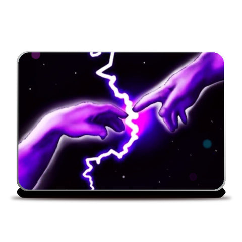 Creation of Man Psychedelic Laptop Skins