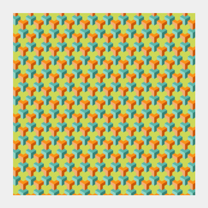 Square Art Prints, 3d pattern Square Art Prints