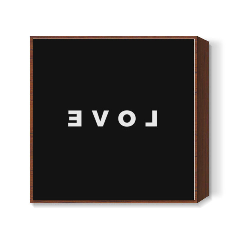 Love is Evol | Eminem Square Art Prints
