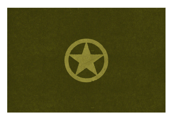 Army Brave Star Art PosterGully Specials