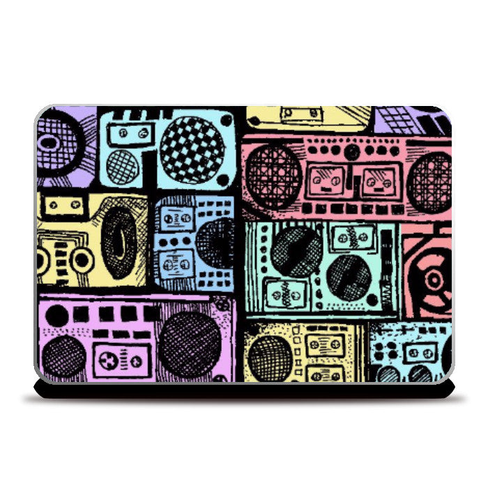 Laptop Skins, music boom box | Artist bhaumik, - PosterGully