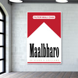 Maalbharo - A tribute to Marlboro and tea lovers ! Wall Art