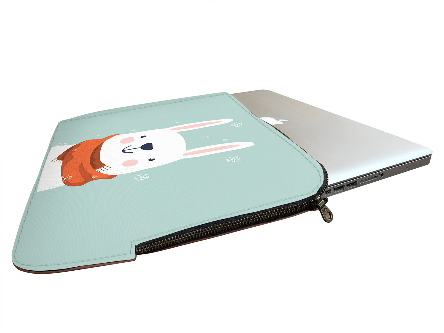Bunny In Winters Laptop Sleeve