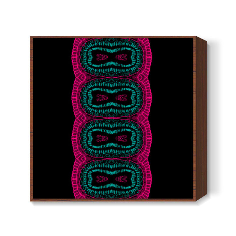 Plank-tonic Psych-e-delic ! Square Art Prints