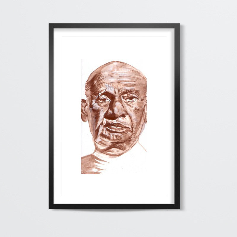 Indias Iron Man Sardar Vallabhbhai Patel Wall Art