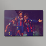 Messi Suarez Neymar Barcelona Wall Art