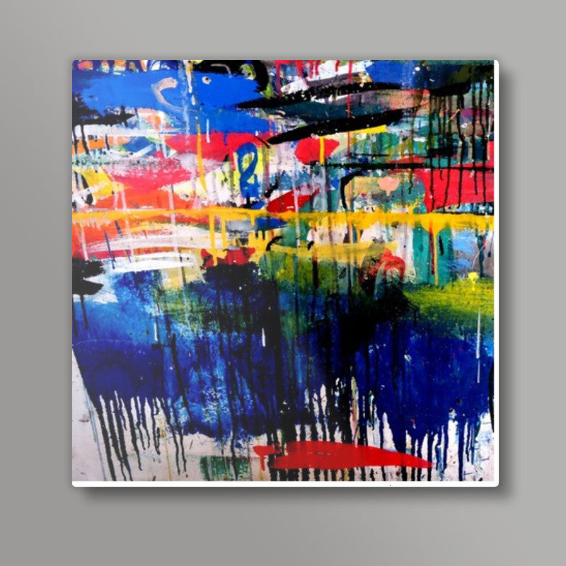 colours Square Art Prints