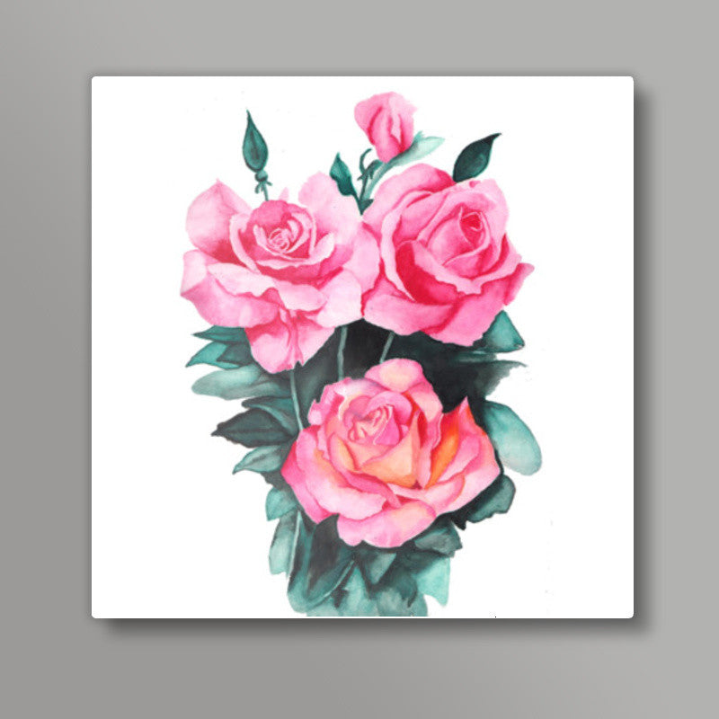roses Square Art Prints