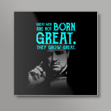 Godfather quote Square Art Prints