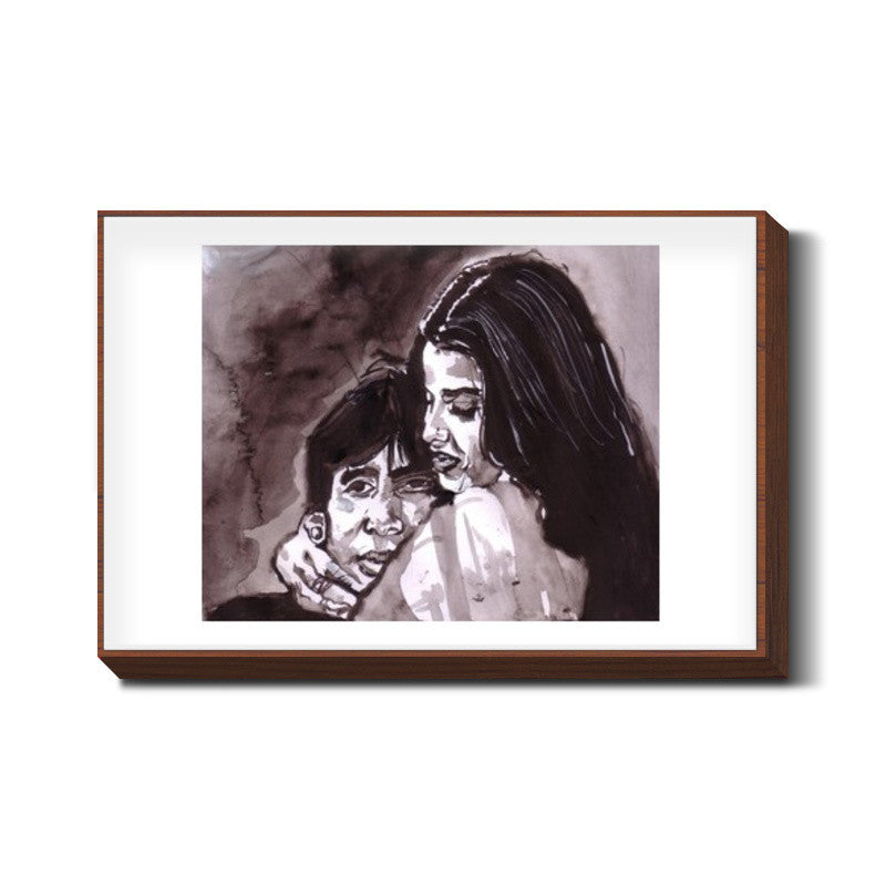 Amitabh Bachchan and Rekha- Lets name this moment Love Wall Art
