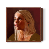 Game oF Thrones: Daenerys Targaryen Square Art Prints